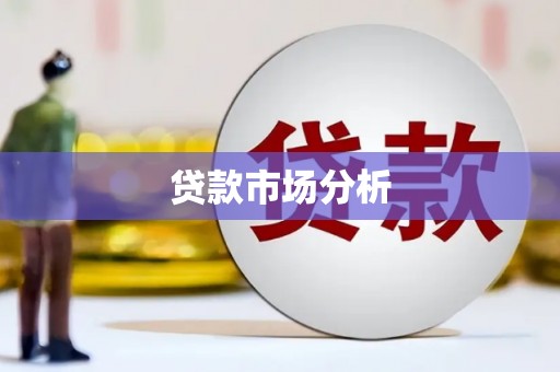 沙坪坝贷款市场分析