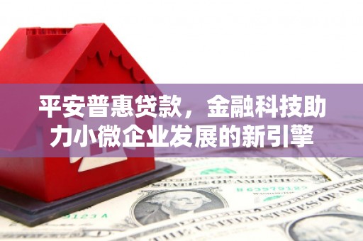 垣曲平安普惠贷款，金融科技助力小微企业发展的新引擎