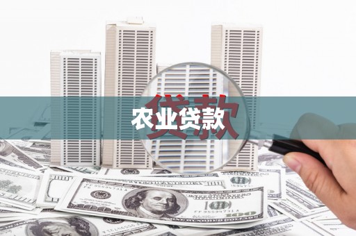 祁县农业贷款