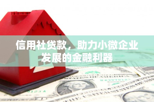 思茅信用社贷款，助力小微企业发展的金融利器