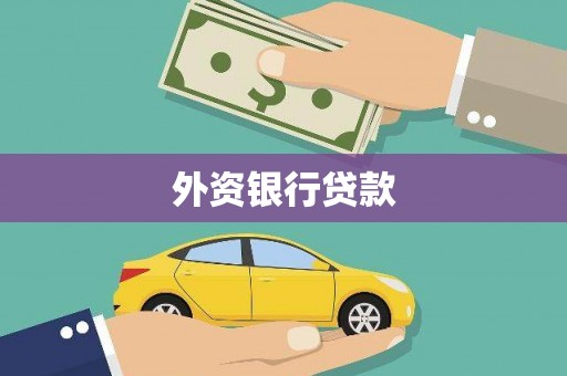 浦东外资银行贷款