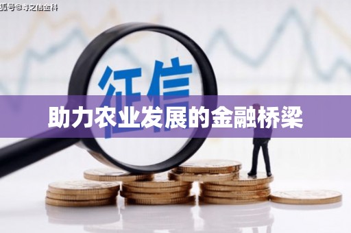 云南助力农业发展的金融桥梁